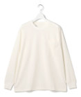 J.PRESS YORK STREET 【WOMEN】ポケットボーダーロングスリーブ Tシャツ