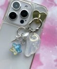 WEGO ミックスカラースターエンジェルキーホルダー