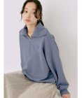 earth music&ecology ハーフＺＩＰスウェット