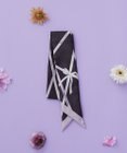 Maison de FLEUR リボンモチーフ柄スカーフ