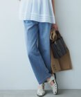 23区 L 【Oggi6月号掲載/接触冷感】23区DENIM サマー タック ワイド パンツ