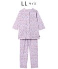 WACOAL パジャマ 綿100%(本体) 天竺素材 ミントン 7分袖 長袖 長ズボン レディース NDT266 /ワコール