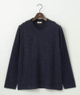 JOSEPH ABBOUD 【オーガニックコットン/JAPANファブリック】スラブインレイ Vネック 長袖 Ｔシャツ