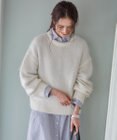 23区 L 【SLOW/一部店舗限定】チャンキーモヘヤ ニット