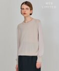 BEIGE， 【WEB限定・洗える】LECERF / ドッキングニットトップス