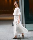 UNFILO FINE MOVE タックフレアスカート