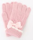 ANY KIDS ケーブルリボン手袋