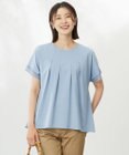 J.PRESS LADIES S 【洗える・接触冷感】プレーティングジャージー フレア カットソー