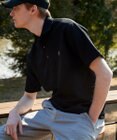 23区GOLF 【23Fondation/MEN】ワッフルポロシャツ