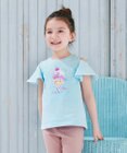 ANY KIDS 接触冷感 しろくま オフショルダー Tシャツ