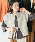 CRAFT STANDARD BOUTIQUE キナリノコラボ/洗える2wayモールニットベスト/24AW