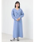 earth music&ecology Ｓｅｔ２点クロスニット＋ノースリーブニットワンピース