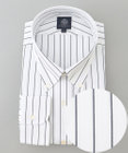J.PRESS MEN 【KING SIZE】【PREMIUM PLEATS / 形態安定】スーピマコットンホールドストライプ シャツ/B.D.