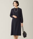 J.PRESS LADIES 【洗える】ジョーゼットジャージー ワンピース