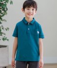 J.PRESS KIDS 【100-130cm】カノコ バックブル 半袖ポロシャツ