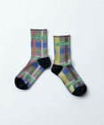 TRICOTE CHECK LINK SOCKS／チェックリンクソックス