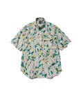 J.PRESS MEN 【J.PRESS ORIGINALS】Vintage Print Half Sleeve Shirt / B.D. / Baggy-Fit