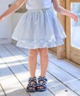 ANY KIDS リボン チュールスカート