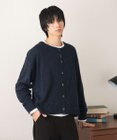 WEGO ネップクルーネックカーディガン
