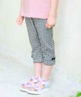 ANY KIDS ひんやりクール ギンガムパンツ