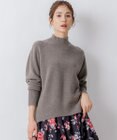 組曲 【8色展開・WEB限定】ウールカシミヤミックス ハイネック ニット