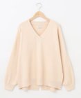 SHARE PARK LADIES ソフトタッチＶネックニット
