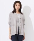 J.PRESS LADIES L 【洗える】 Co/Peライト Vネック カーディガン