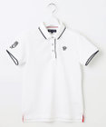 23区GOLF 【WOMEN】ピラミッドカノコ 半袖ポロシャツ