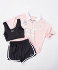 OP／FILA 【FILA】襟付きTシャツ付き３点セット水着