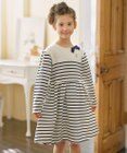 組曲 KIDS 【110-140㎝】ボーダー ワンピース