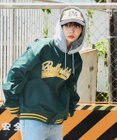 WEGO 【ユニセックス着用ITEM】フードワッペンスタジャン