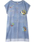 tsumori chisato SLEEP ツモリチサト トップス ルームウエア 3分袖 半袖 綿100%(本体) 楊柳素材 チュニック レディース UNT148 /ワコール