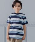 J.PRESS KIDS 【140-170cm】マルチボーダー 半袖Ｔシャツ