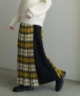 AMERICAN HOLIC シャギーチェックプリーツスカート