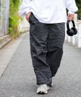 WEGO 【ウエストゴム/手洗い可】ナイロン　トラックパンツ