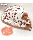 PET PARADISE リサとガスパール 着る毛布 《カフェ柄》 小型犬