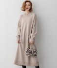 23区 S 【洗える】カシミヤブレンド ニットワンピース