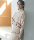 23区 【滝沢眞規子さん着用/洗える】ピュアカシミヤ タートルネック ニット