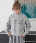 AMERICAN HOLIC Moomin コミック柄プリント裏毛プルオーバー