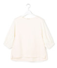 J.PRESS YORK STREET 【WOMEN】ファブリックスリーブ プルオーバー
