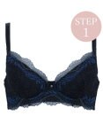 BRADELIS New York 【BRADELIS New York / 育乳補整ブラ・STEP1 集める】ウェンディステップ1ブラ24A1