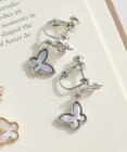 Maison de FLEUR バタフライシェルイヤリング
