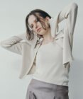 YECCA VECCA 【2点SET】キャミセット襟付きZIPカーディガン
