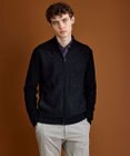 JOSEPH ABBOUD 【軽量/イージーケア】 KARL KARLジップ ニット ブルゾン