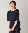 J.PRESS LADIES 【洗える】シャインバックキュプラ ニット