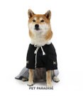 PET PARADISE ペットパラダイス 紋付袴 《シルバー》 中型犬 大型犬