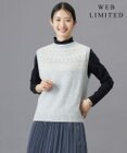 J.PRESS LADIES 【WEB限定・洗える】FAIR ISLE ニットベスト