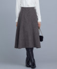 組曲 シックツイード フレアスカート