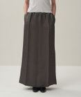 ATON LINEN CUPRA | Aラインスカート