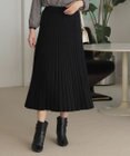 ANY SIS S CICA加工 ニット フレア スカート